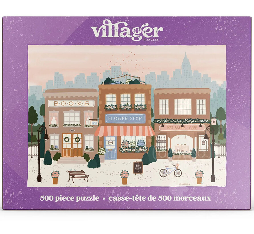 Villager Main Street Puzzle 500pcs