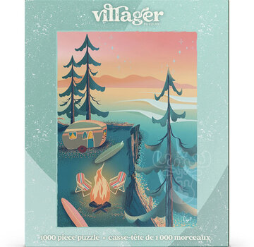 Villager Puzzles Villager Coastal Camping Puzzle 1000pcs