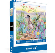 New York Puzzle Company New York Puzzle Co. Cornell Lab: Greater Roadrunner Puzzle 500pcs