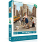New York Puzzle Co. Janet Hill: Pets in the City Puzzle 500pcs