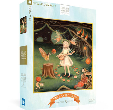 New York Puzzle Company New York Puzzle Co. Dream World: Enchanted Glen Puzzle 500pcs