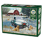 Cobble Hill Merry Christmas Puzzle 1000pcs