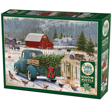 Cobble Hill Puzzles Cobble Hill Home for Christmas Puzzle 1000pcs
