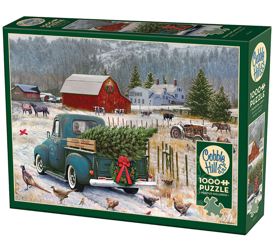 Cobble Hill Home for Christmas Puzzle 1000pcs