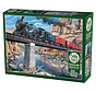 Cobble Hill Stone Steel and Steam Puzzle 1000pcs