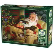 Cobble Hill Puzzles Cobble Hill Santa's Quiet Time Puzzle 1000pcs