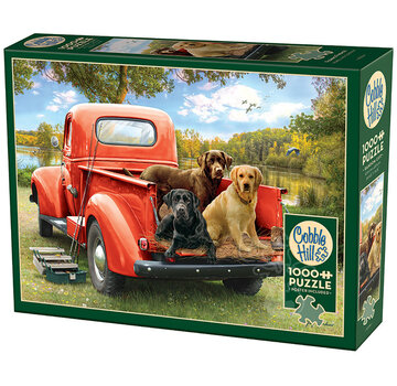 Cobble Hill Puzzles Cobble Hill Fishing Friends Puzzle 1000pcs