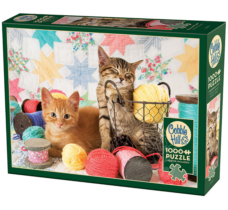Cobble Hill Balls of Fluff Puzzle 1000pcs