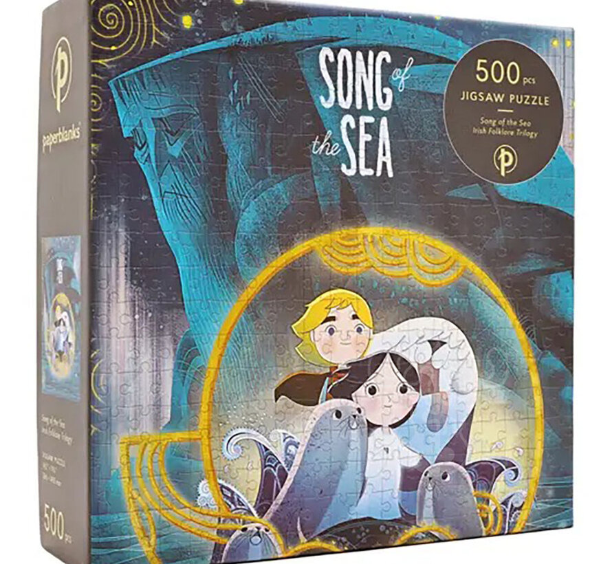 Paperblanks Song of the Sea, Irish Folklore Trilogy Puzzle 500pcs