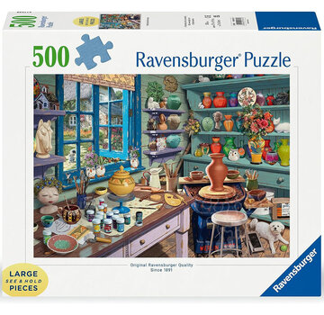 Ravensburger Ravensburger Pottery Studio Sanctuary Large Format Puzzle 500pcs