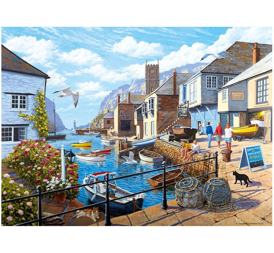 Ravensburger Tranquil Harbour Puzzle 500pcs