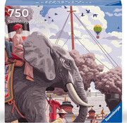 Ravensburger Ravensburger Art & Soul: Around The World in 80 Days Puzzle 750pcs