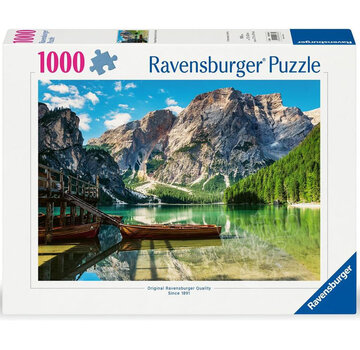 Ravensburger Ravensburger Pragser Wildsee, South Tyrol, Italy Puzzle 1000pcs