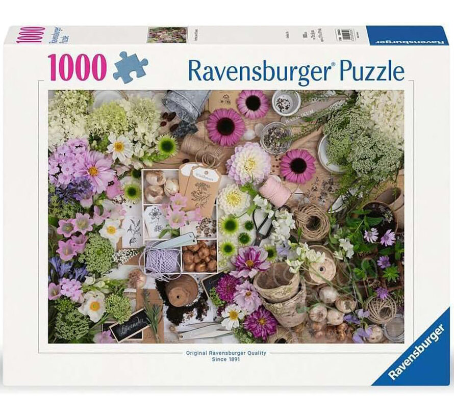 Ravensburger For the Love of Flowers Puzzle 1000pcs