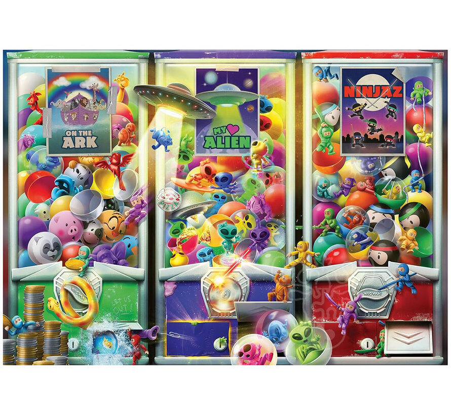 Ravensburger Animals, Aliens & Ninjas Puzzle 1000pcs