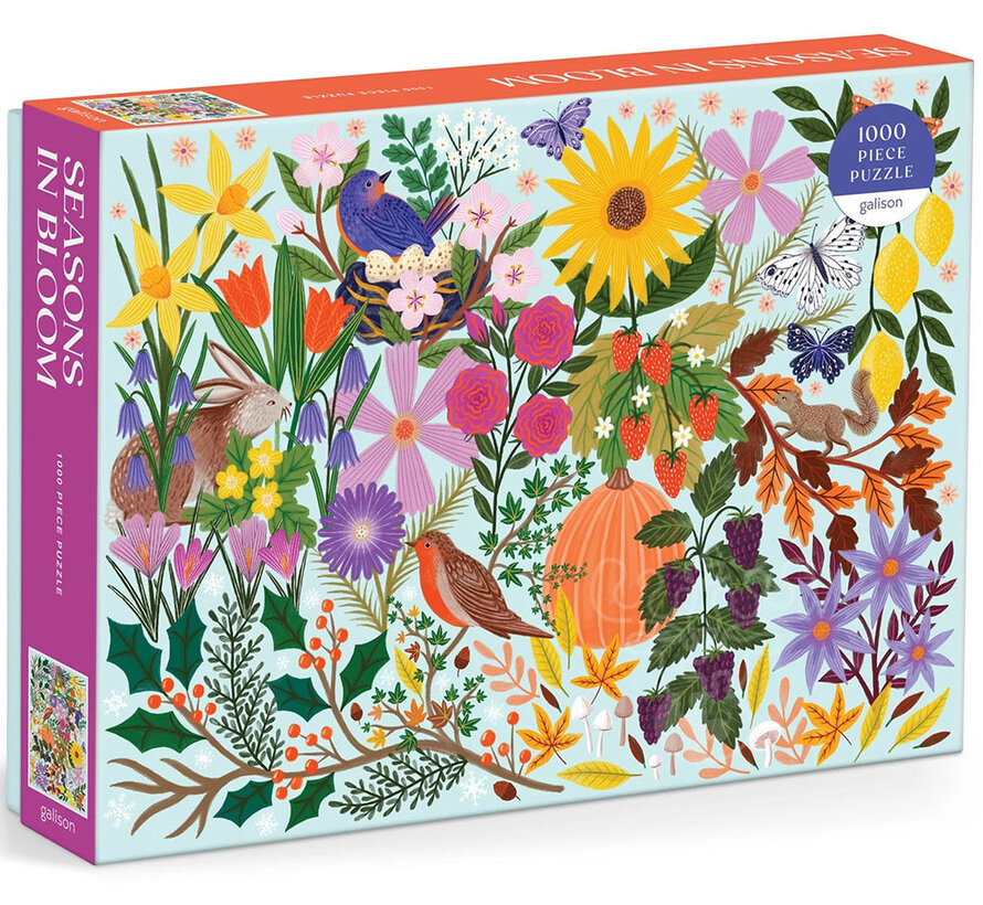 Galison Seasons in Bloom Puzzle 1000pcs