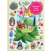 Galison Galison Artisanal Eggs Greeting Card Puzzle 60pcs