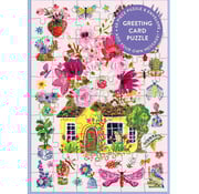 Galison Galison Buzzy Bouquets Greeting Card Puzzle 60pcs