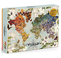 Galison Wendy Gold Winged Metamorphosis Foil Puzzle 1000pcs