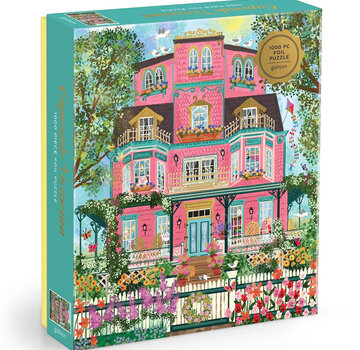 Galison Galison Joy Laforme Capeside Victorian Foil Puzzle 1000pcs
