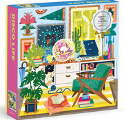 Galison Galison Disco Life Foil Puzzle 500pcs