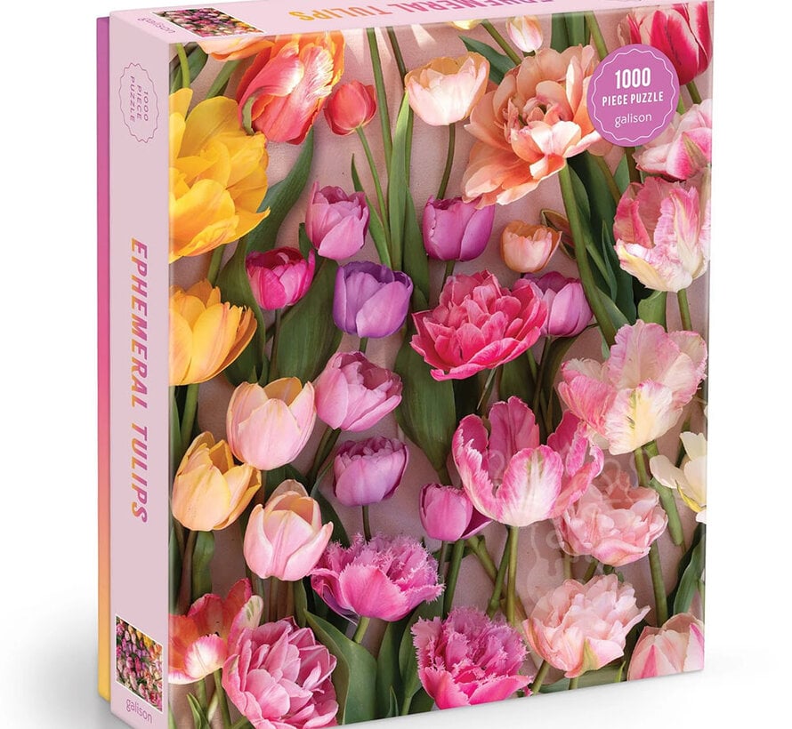 Galison Ephemeral Tulips Puzzle 1000pcs