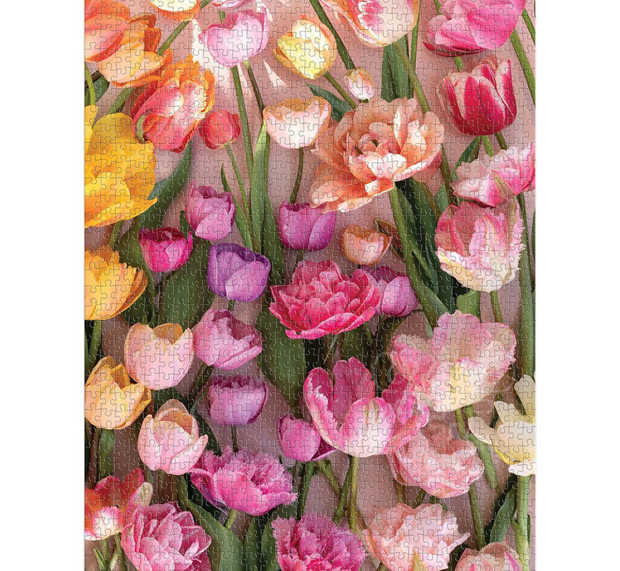 Galison Ephemeral Tulips Puzzle 1000pcs