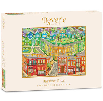 Reverie Puzzles Reverie Rainbow Town Puzzle 1000pcs