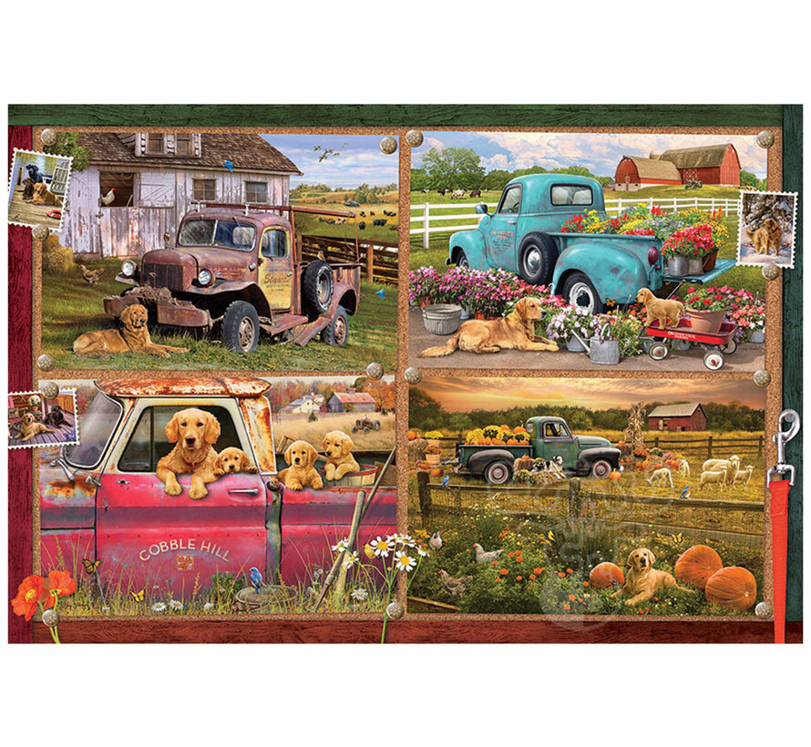 Cobble Hill It's a Dog's Life Puzzle 2000pcs