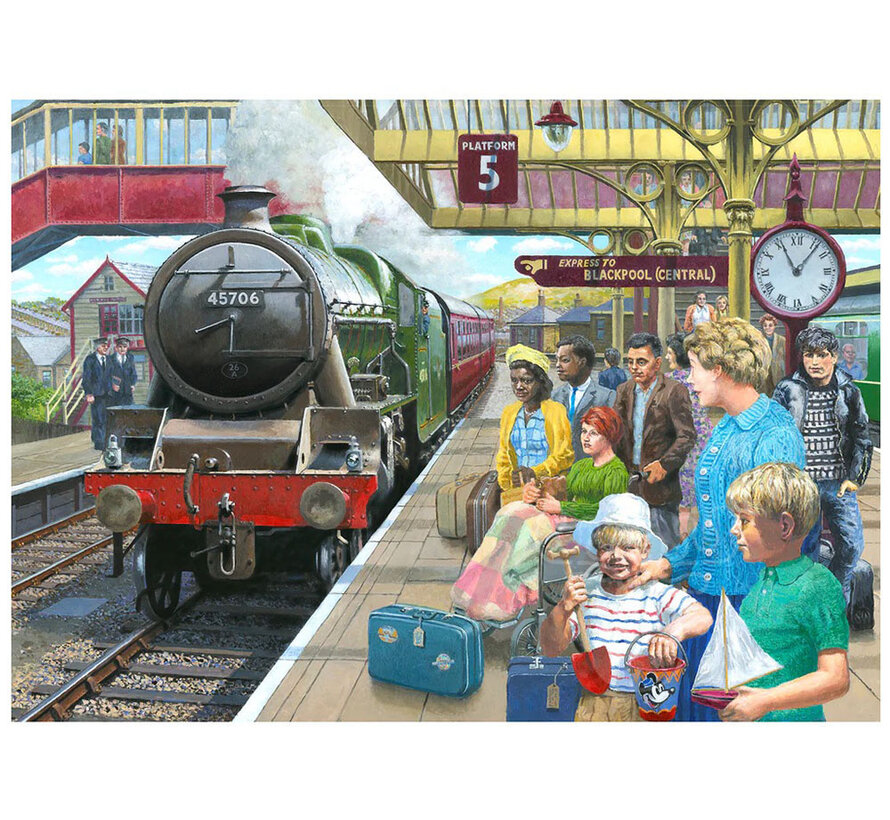 Gibsons Express to Blackpool Puzzle 1000pcs