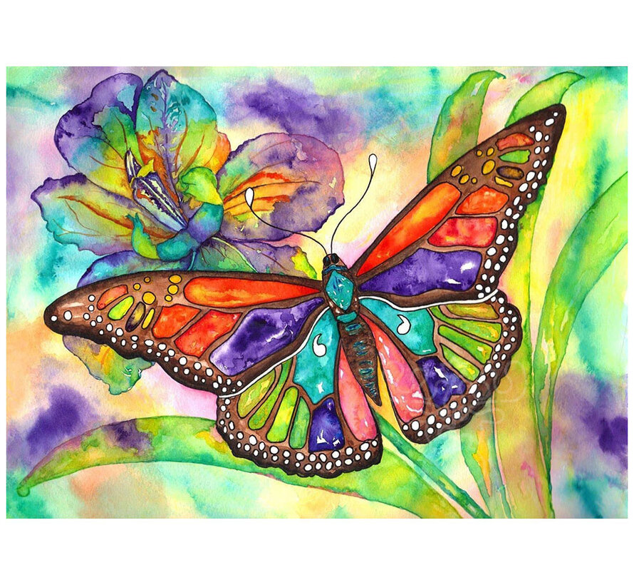 FINAL SALE Nova Colorful Butterfly Puzzle 1000pcs ONLINE ORDER ONLY