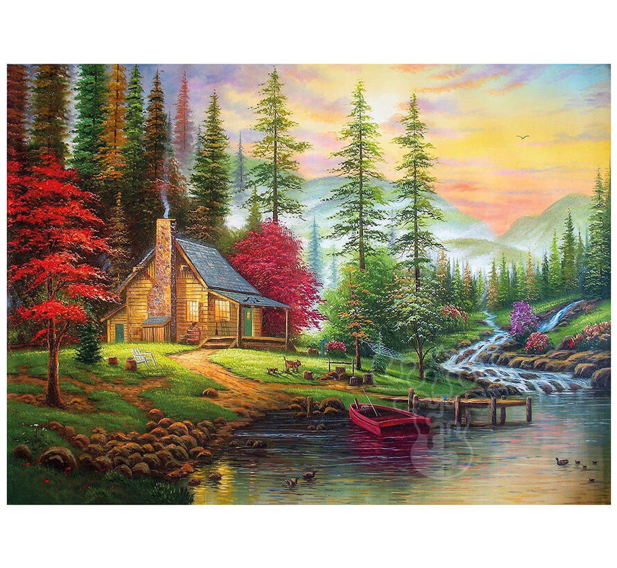 Nova Cabin in the Forest Puzzle 1000pcs ONLINE ORDER ONLY