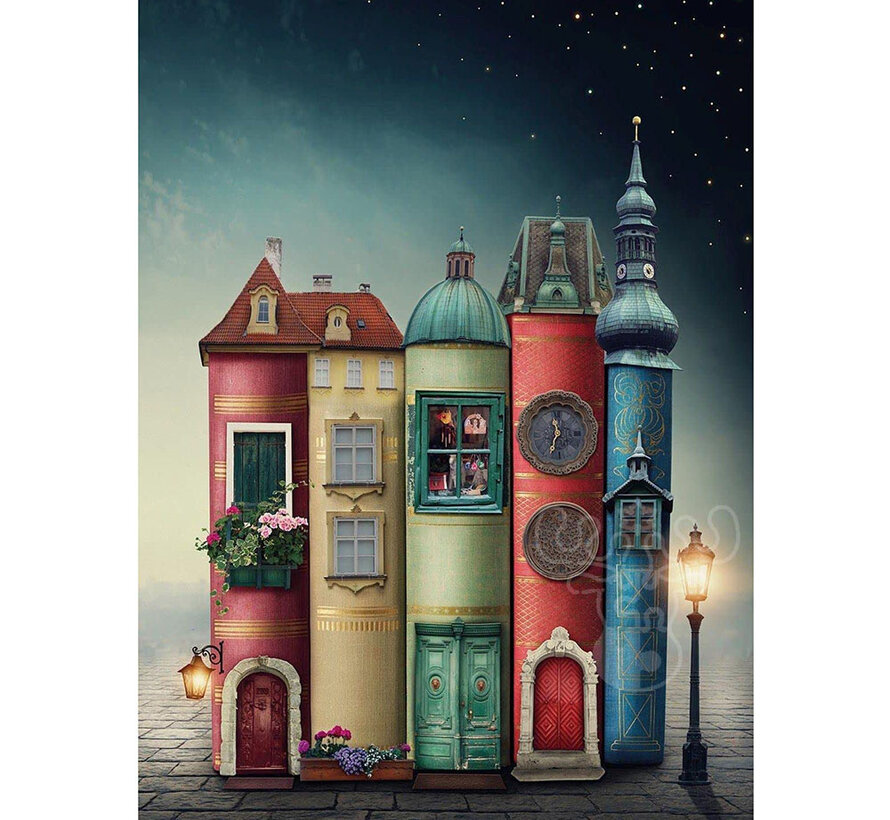 Nova Mini Puzzle - Fantasy Book City Puzzle 1500pcs ONLINE ORDER ONLY