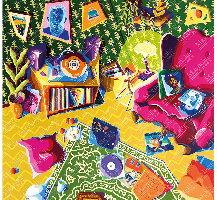 Magnolia Mandarin Bebop Puzzle 1023pcs