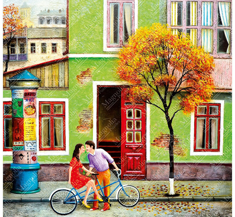 Magnolia Autumn Kiss Puzzle 1023pcs