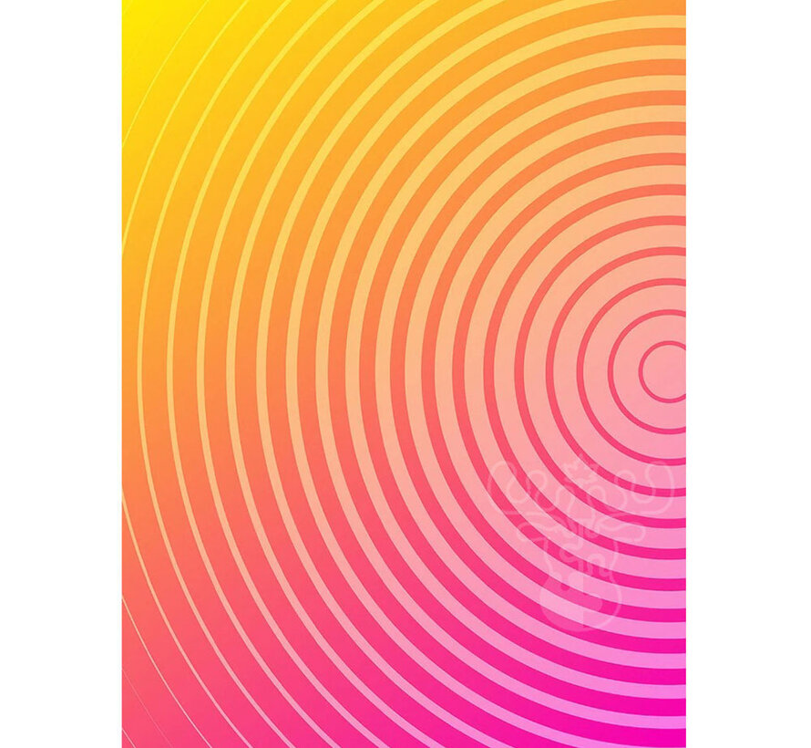 Enjoy Circle Gradient Number Two Puzzle 1000pcs