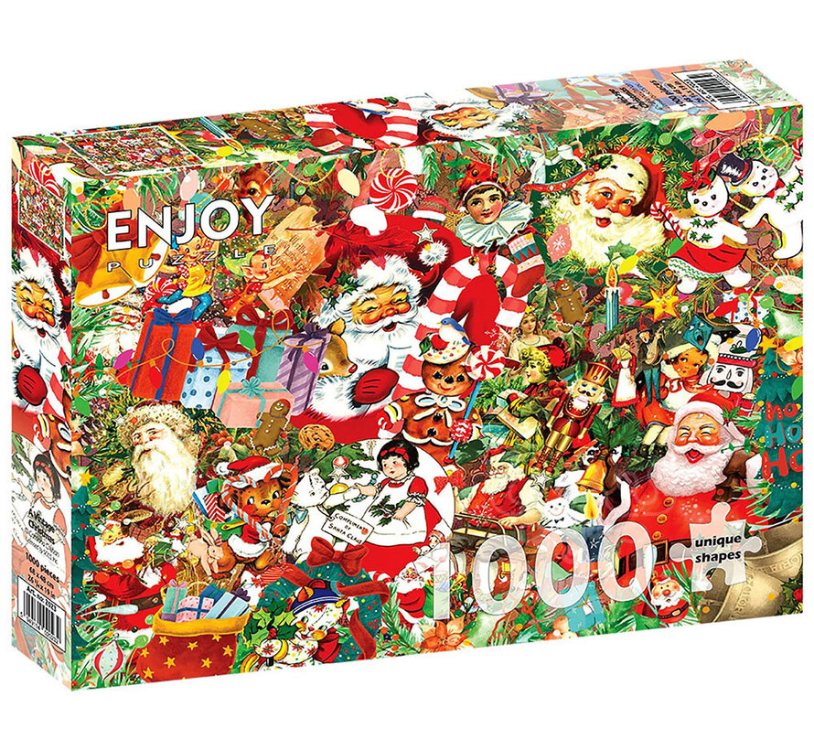 Enjoy A Vintage Christmas Puzzle 1000pcs