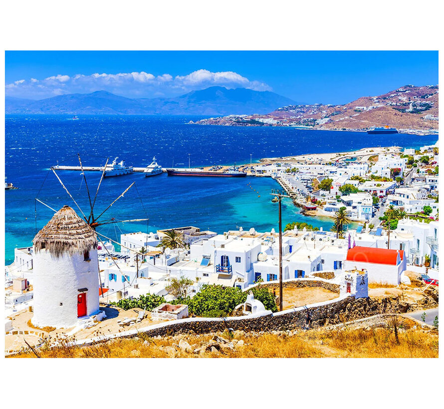 Enjoy Mykonos Island, Greece Puzzle 1000pcs