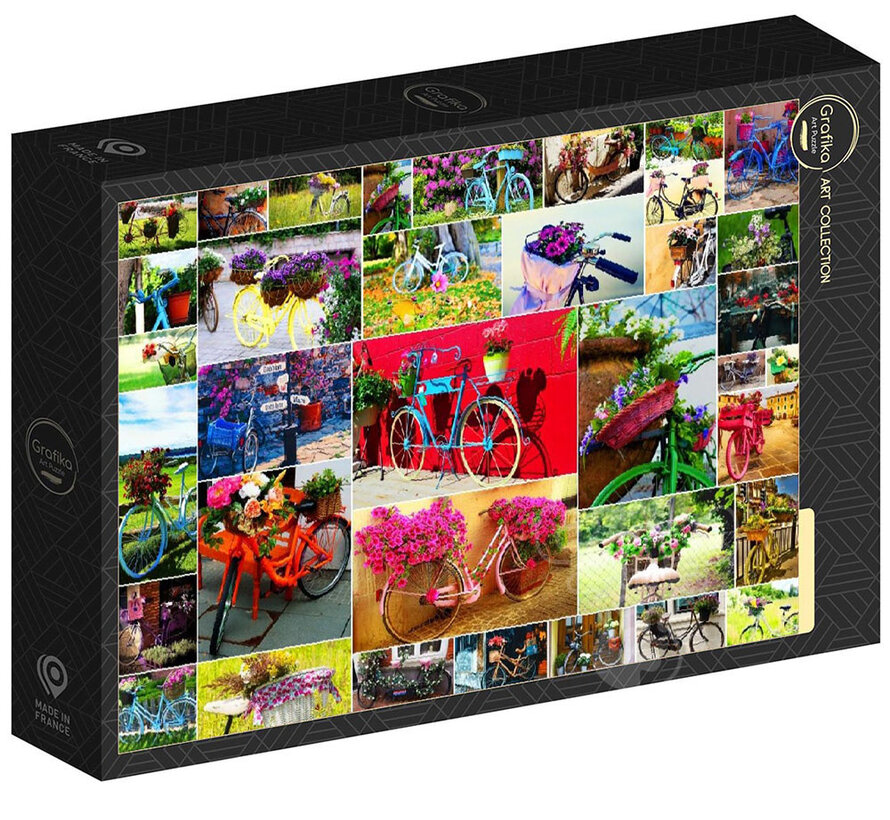 Grafika Collage - Velos (Bikes) Puzzle 1500pcs