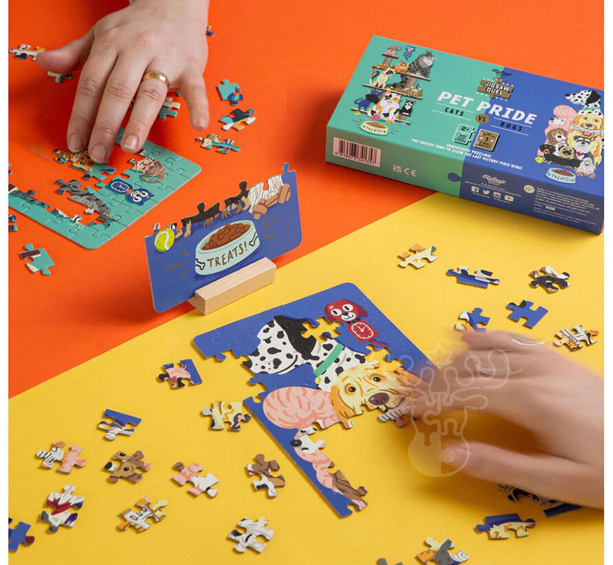 Ridley's Jigsaw Duel Pet Pride Puzzle 2 x 70pcs