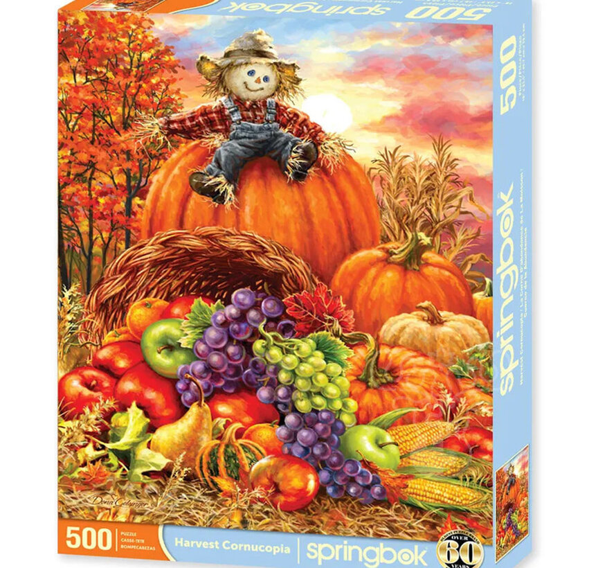 Springbok Harvest Cornucopia Puzzle 500pcs