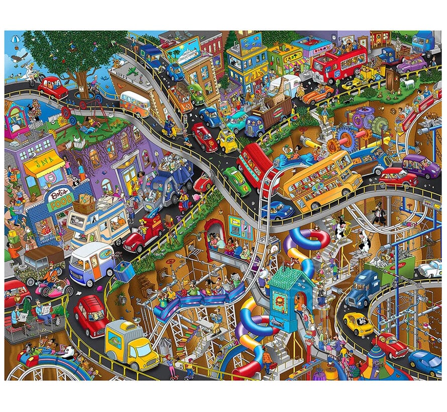 Springbok Getting Away Family Puzzle 400pcs