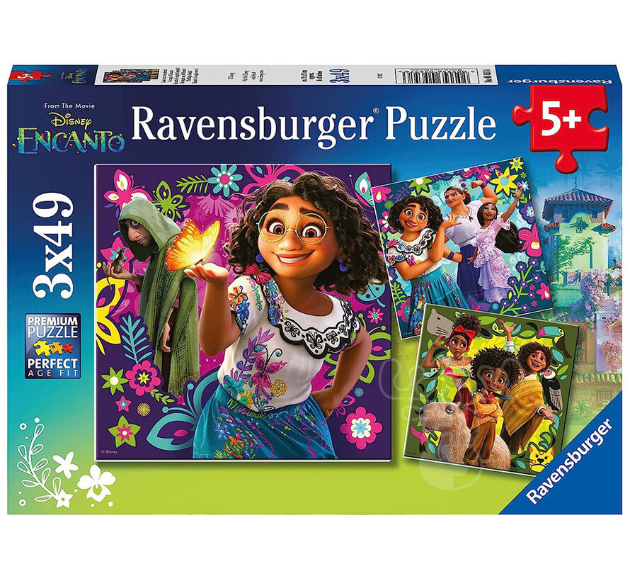 Ravensburger Encanto: The Magic Awaits!  Puzzle 3 x 49pcs
