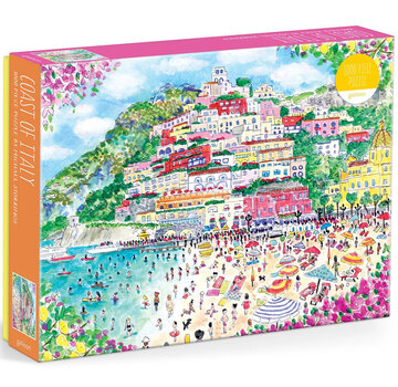 Galison Galison Michael Storrings Coast of Italy Puzzle 1000pcs