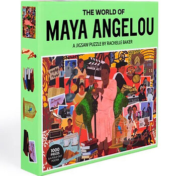 Laurence King Publishing Laurence King The World of Maya Angelou Puzzle 1000pcs