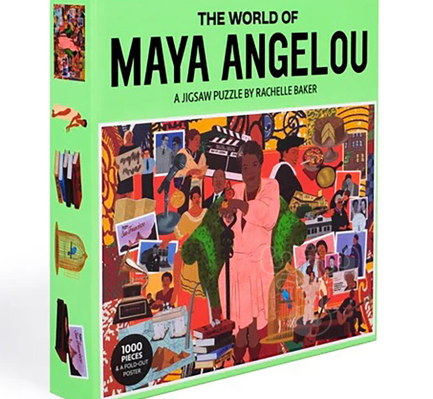 Laurence King The World of Maya Angelou Puzzle 1000pcs