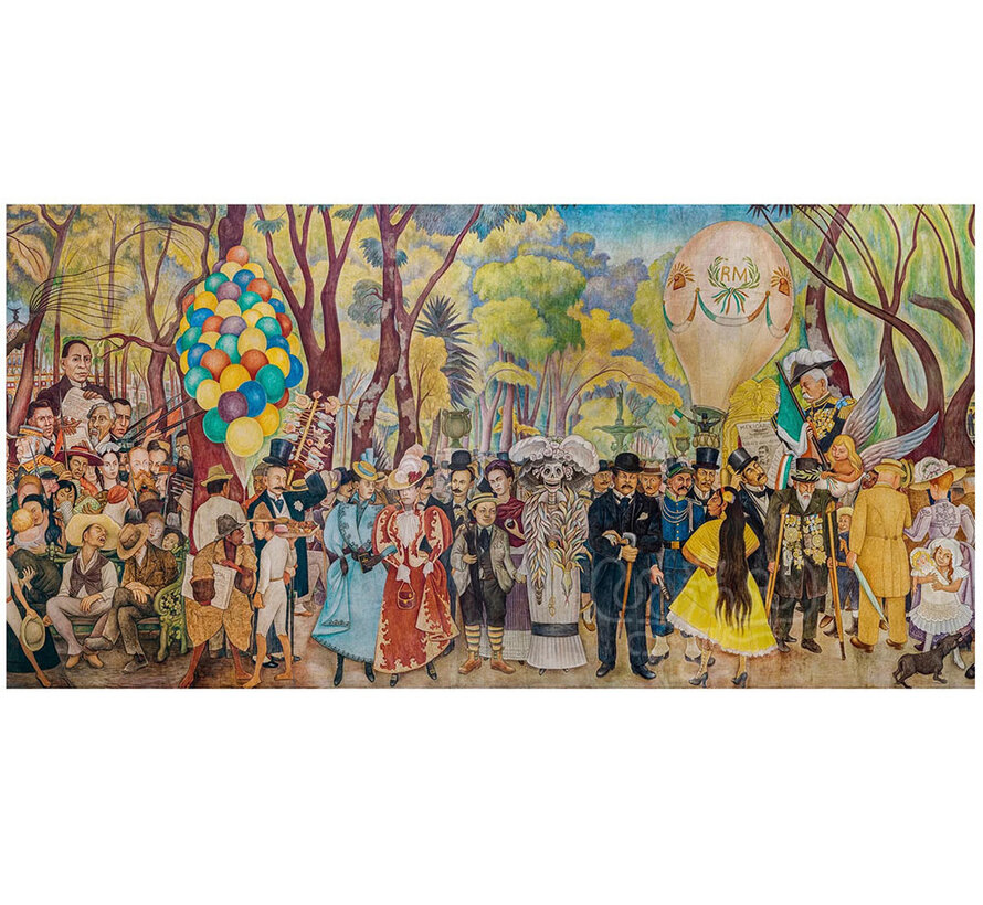 Pomegranate Rivera, Diego: Dream of a Sunday Afternoon in Alameda Park Puzzle 1000pcs