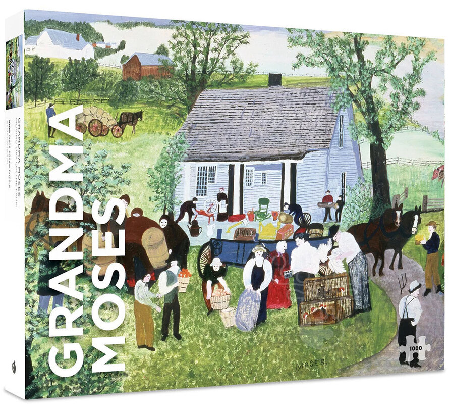 Pomegranate Moses, Grandma: Moving Day on the Farm Puzzle 1000pcs
