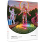 Pomegranate Cox, Adrian: The Birth of Spirit Gardene  Circular Puzzle 500pcs
