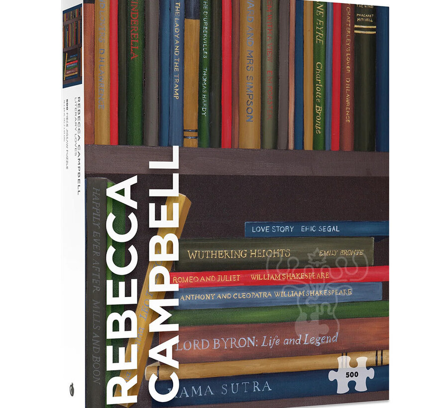 Pomegranate Campbell, Rebecca: Literary Loves Puzzle 500pcs